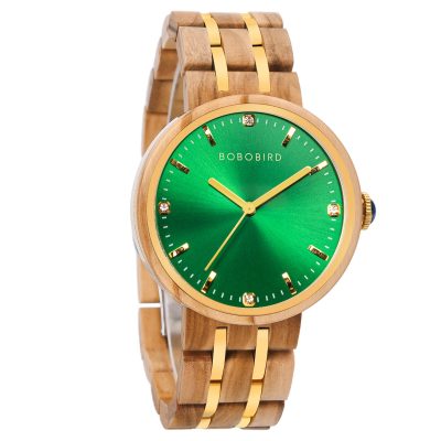 Wooden Watches For Women Natural Olivewood - QUEEN