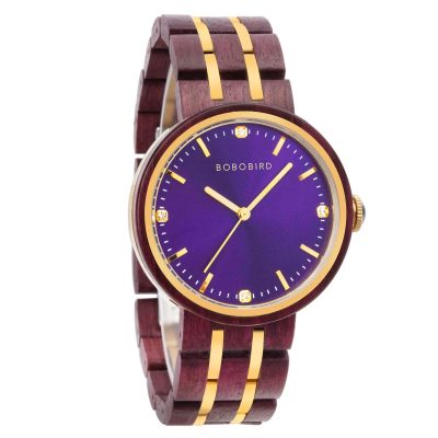 Wooden Watches For Women Natural Red Sandalwood - ROYAL