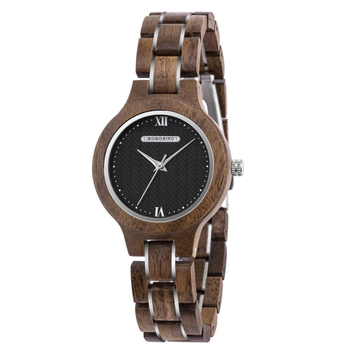 Wooden watches for women Walnut Sky