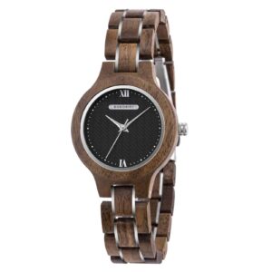Wooden watches for women Walnut Sky