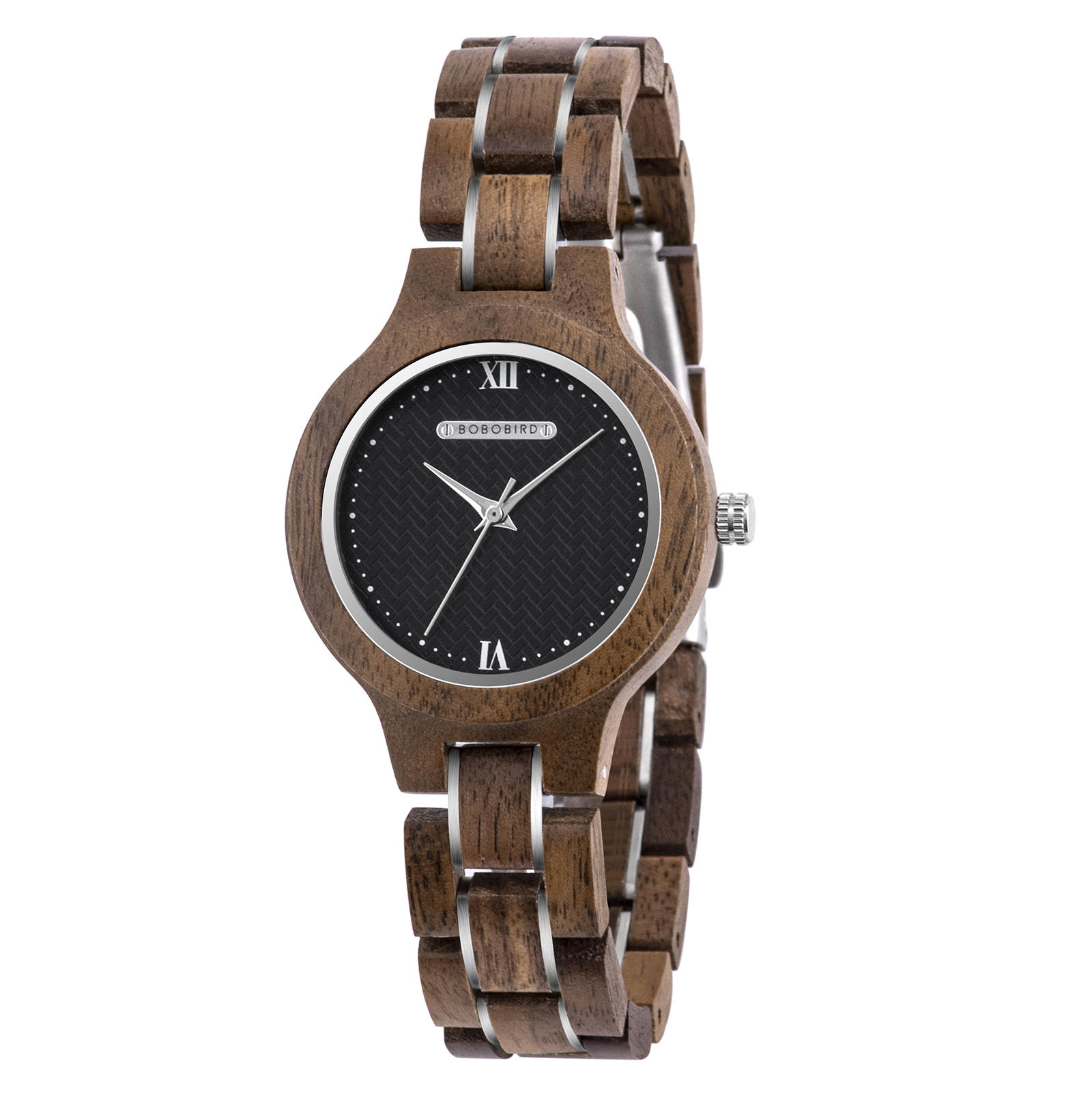 Wooden watches for women Walnut Sky