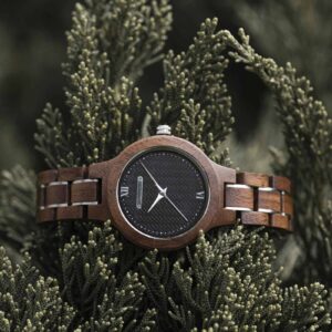 Wooden watches for women Walnut Sky_4