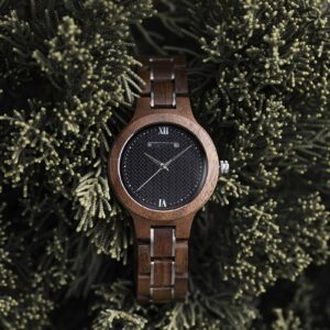 Wooden watches for women Walnut Sky_5