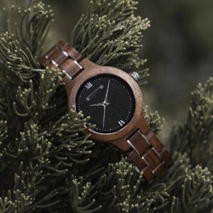 Wooden watches for women Walnut Sky_6