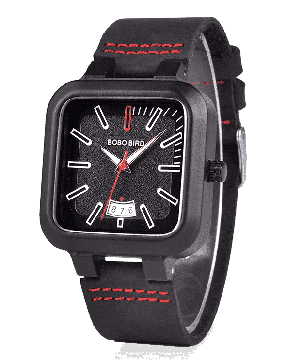 Retro Square Wooden Watches