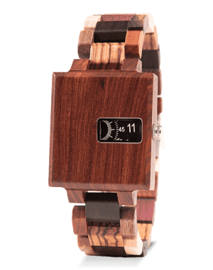 Men Wooden Quartz Watch