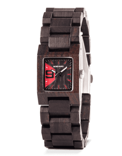 Ebony Women Wood Watch
