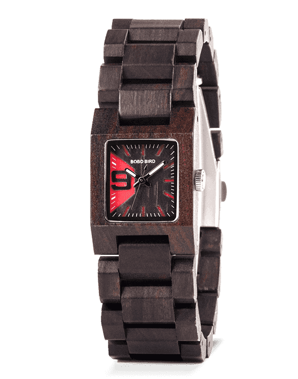 Ebony Women Wood Watch