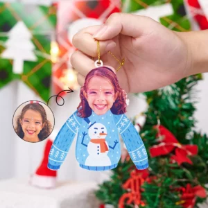 Personalized Christmas Photo Ornaments (2)