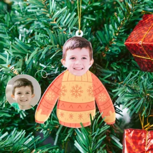 Personalized Christmas Photo Ornaments