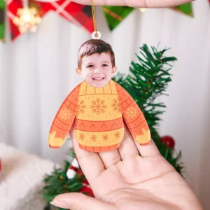 Personalized Christmas Photo Ornaments (8)
