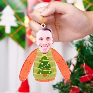 Personalized Christmas Photo Ornaments (9)